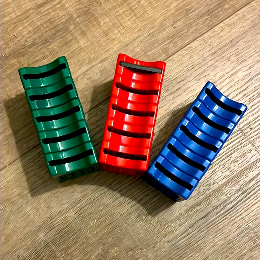 Lego Nintendo DS card holders red/green/blue included in the price for 3